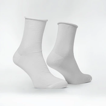 Шкарпетки безутискові з плоским швом ( білі ) Premier Socks, унісекс, розм. 36-39