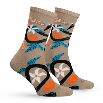 Шкарпетки Premier Socks: "Мандариновий затишок", зимові шкарпетки, унісекс, 36-39