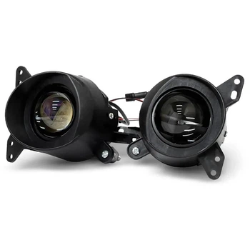 Противотуманные фары BI-LED 90W Лидер для Mitsubishi Lancer X 2007-2018 LED туманки ПТФ ближний/дальний свет Митсубиси Лансер Икс (к-т 2 шт.)