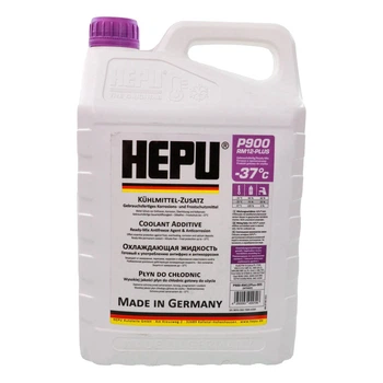 Готовий антифриз HEPU P900-RM12 PLUS фіолетовий G12+ -37 °C 5 л (P900RM12PLUS005)