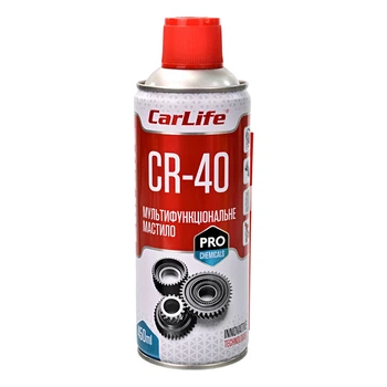 Смазка минеральная CARLIFE CR-40 для механизмов дверей 450 мл (CF452)