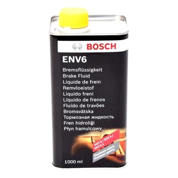 Гальмівна рідина BOSCH DOT 5.1 ENV6 метал 1 л (1987479207)