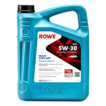 Моторное масло ROWE Multi Synt DPF 5W-30 4 л (20125004099)