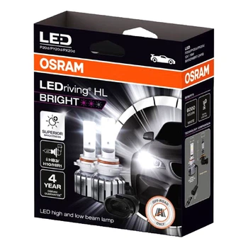 Автолампа LED (світлодіодна) OSRAM LEDriving HL Bright HB3/H10/HIR1 P20d/PX20d/PY20d 19W 12V 9005DWBRT2HFB (9005DWBRT2HFB)