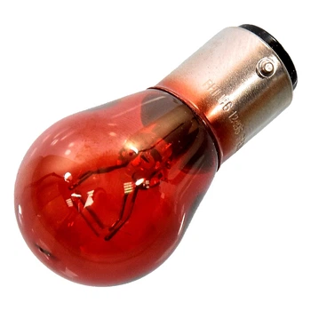 Автолампа розжарювання PHILIPS Vision PR21/5W BAW15d 5W 12V червона 12495CP (12495CP)