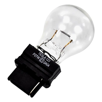 Автолампа розжарювання TESLA Standard P27W W2.5x16d 27W 12V прозора B77291 (B77291)