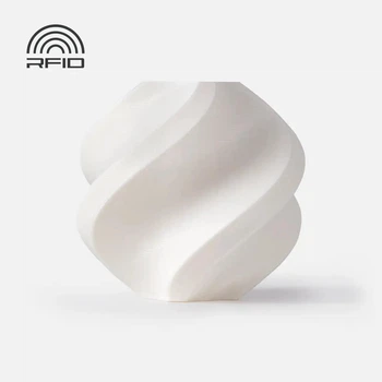 ABS-пластик Філамент Bambu Lab ABS White (40100) для 3D-принтера - 1Кг Білий з Котушкою АБС With Spool з RFID чіпом (NFC)