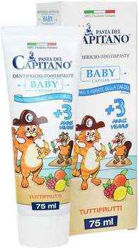 Дитяча зубна паста Pasta del Capitano Зі смаком фруктів 75 мл (8002140035203)