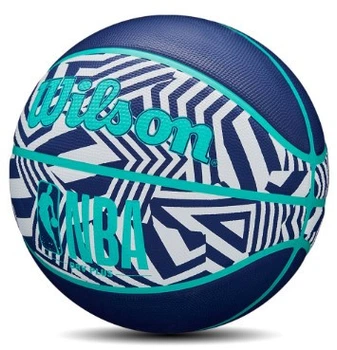 М'яч баскетбольний Wilson NBA DRV PLUS DAZZLE CAMO BSKT INDIGO size 6 (WZ3016102XB6)