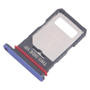 Держатель Sim-карты Motorola XT2507 Edge 60 Pro синий Dazzling Blue на две Sim-карты High Copy