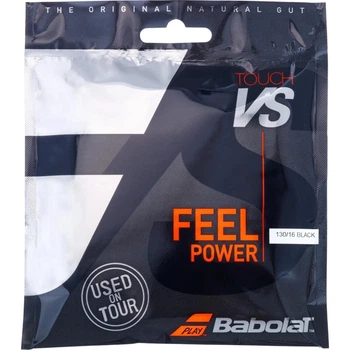 Струна для ракеток для тенниса Babolat TOUCH VS 12M 1.3 черная (12 метров) 201031-105