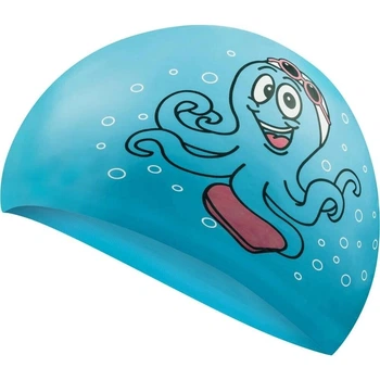 Шапочка для плавания детская Aqua Speed KIDDIE OCTOPUS голубая 142-Octopus