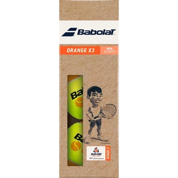 Набір м'ячів для тенісу дитячий Babolat ORANGE жовто-оранжевий (3 штуки) 501107-113