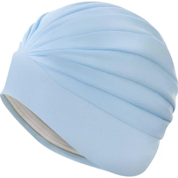 Шапочка для плавания Aqua Speed TURBAN CAP светло-голубая 245-02