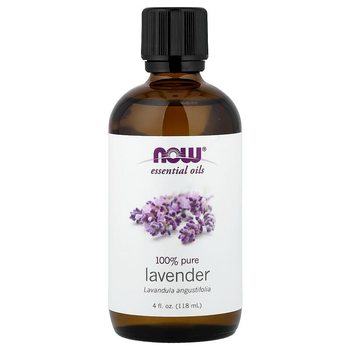 Ефірна олія лаванди NOW Foods Essential Oils "Lavender" 100% чиста лавандова олія (118 мл)