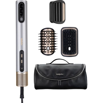 Фен-щетка BaByliss Air Wand AS6555E Limited Edition Silver/Gold [155563]