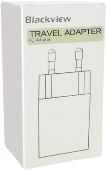 Мережевий зарядний пристрій Blackview 18W USB-C Port Power Adapter White (CHAR-18W/BV)