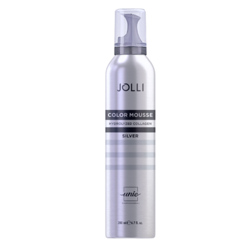Кольоровий мус Unic Jolli Silver Color Mouse 200 мл