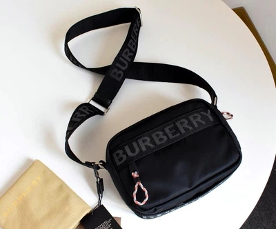 Чоловіча сумка Burberry чорна класична