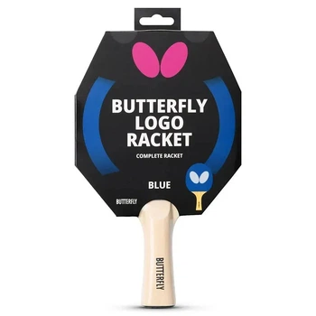 Ракетка для настольного тенниса Butterfly Logo Racket Blue (1073-932193)