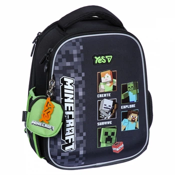Рюкзак шкільний каркасний Yes H-100S Minecraft Reality 550223
