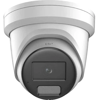 4МП купольна камера Smart Dual-Light зі звуком та SD карткою Hikvision DS-2CD2347G2H-LIU (eF) (2.8мм) (UG-42106)