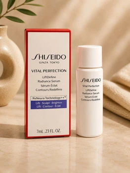 Моделирующая сыворотка для лица и шеи Shiseido Vital Perfection LiftDefine Radiance Serum