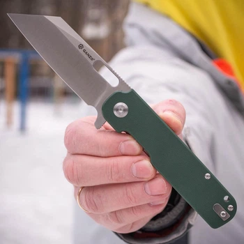 Нож складной Ganzo G770-GR, сталь D2, G10 зеленая