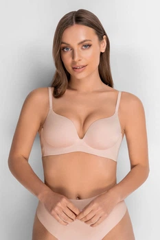 Бюстгальтер с уплотнённой чашкой Anabel Arto 80B Бежевый-04 (90966)