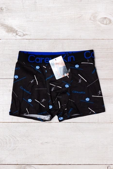Чоловічі труси боксери з широкою гумкою NoBrand XXL Чорний (p-20301-242233)