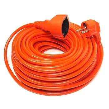 Подовжувач мережевий PowerPlant, 1 розетка, 25 м, Red (PPCA10M250S1)