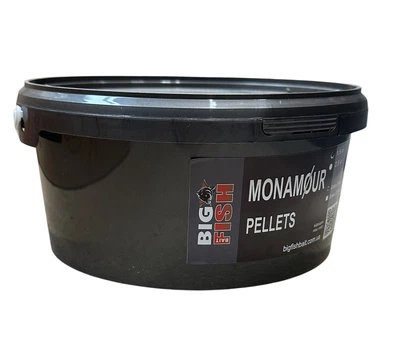 Пелетс Big Fish Bait monAmur - фірмовий солодкий мікс (Premium Pellets), мікс 8 мм та 12 мм, відро 1,БФБпел022
