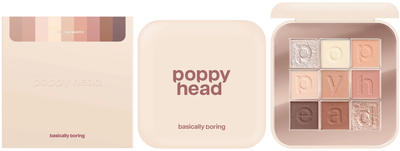 Paleta cieni do powiek Poppy Head basically boring 9 g (5903843265184)
