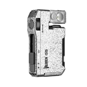 Универсальный карманный EDC фонарь Wuben G5 RGB Ice Crack (400Лм, 82м, 450мАч)