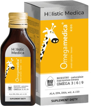Дієтична добавка Flc Pharma Omegamedica Kids Лимон-Банан 100 мл (5904139436097)