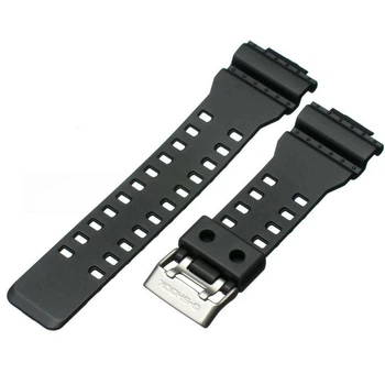 Ремешок для часов Casio G-Shock GA-100 GA-110 GD-100 G-8900 черный матовый