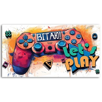 Конверт для денег Поздравляю, Let's Play, Геймпад