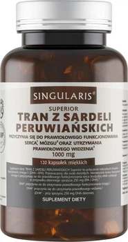 Suplement diety Singularis Superior Tran z sardeli peruwiańskich 120 kapsułek (5903263262466)