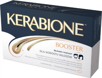 Дієтична добавка Valentis Kerabione Booster 30 капсул (7640153060952)