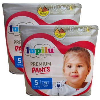 Подгузники-трусики Lupilu Premium 5 (12-17 кг) 70 шт NEW