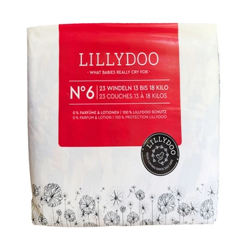 Подгузники LILLYDOO 6 (13-18 кг), 23 шт