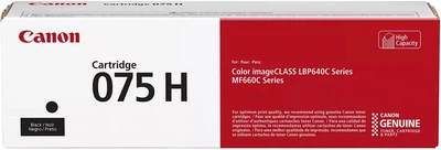 Картридж Canon 075H MF664Cdw/MF667Cdw/LBP646Cdw/LBP647Cdw Black (6369C002)