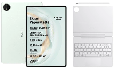 Планшет Huawei MatePad Pro 12.2 12/512GB WiFi Green + Keyboard + Stylus (Morandi-W09DK)
