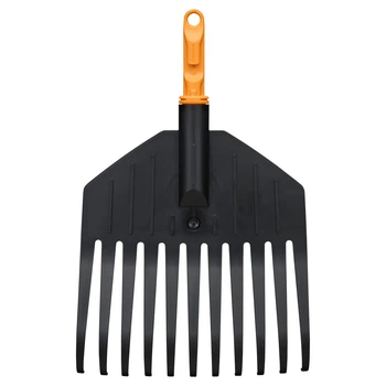 Насадка-граблі для листя малі Fiskars OneClick (1082704)