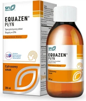 Suplement diety QPharma Equazen płyn o smaku cytrusowym 200 ml (5060072605904)