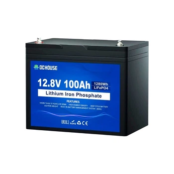 Аккумуляторная батарея LiFePO4 DC HOUSE 12.8V 100Ah Bluetooth