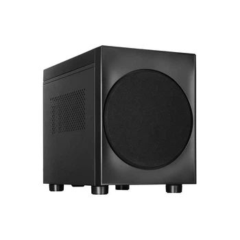 Chieftec Корпус The Cube CI-03B, без БП, 2xUSB3.0, 1xUSB3.2 Gen2 Type-C, 1x200мм HDB, VGA 335мм, LCS ready, mATX, черный