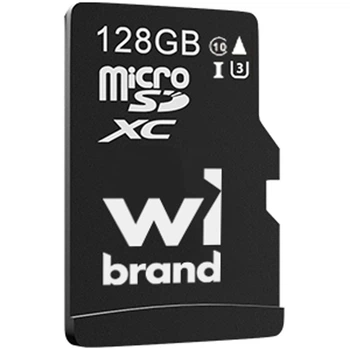 Карта памяти Wibrand microSDXC 128GB Class 10 UHS-I U3 A1 V30 (WICDHU3/128GB) [166589]