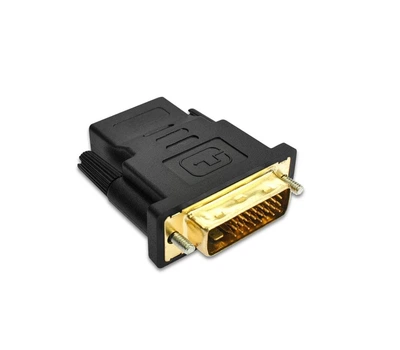 Переходник HDMI (F) на DVI-D (M) 24+1, адаптер для подключения монитора