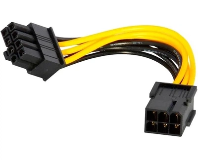 PowerLink PCI-E 6 Pin на 8 Pin Кабель живлення відеокарти GPU